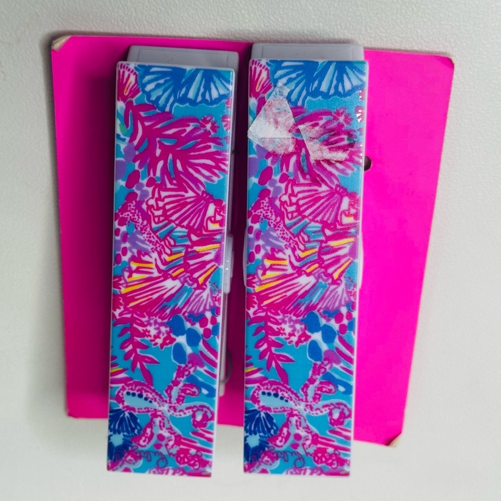Lilly Pulitzer Pink and Blue Kitchen Tools